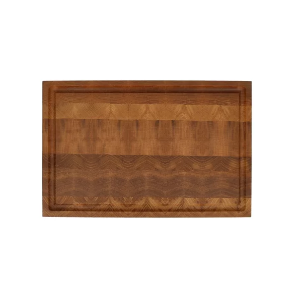 Neu 💯 Jack & Lucy Schneidebrett Wendbar 45×33 Cm Eiche M. Stirnholz ⌛ 1