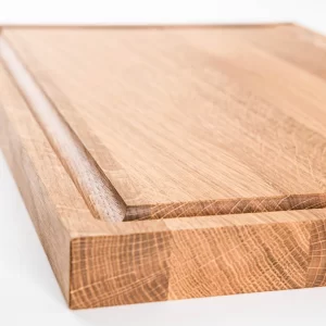 Neu 💯 Jack & Lucy Schneidebrett Wendbar 45×33 Cm Eiche M. Stirnholz ⌛ 16