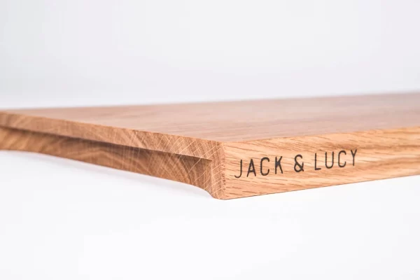 Auslauf ✔️ Jack & Lucy Schneidebrett 28×20 Cm Eiche 😉 4