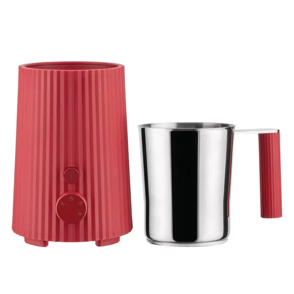 Coupon ✨ Alessi Milchaufschäumer Rot 🥰 3
