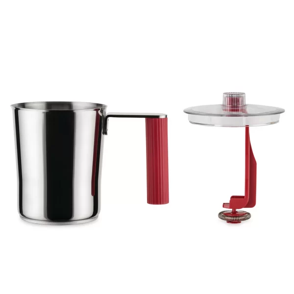 Coupon ✨ Alessi Milchaufschäumer Rot 🥰 4