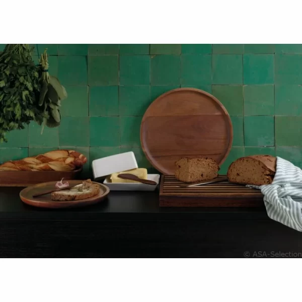 Asa Selection Germany Asa Selection Wood Brotschneidebrett Aus Akazienholz 43 X 23 Cm 3