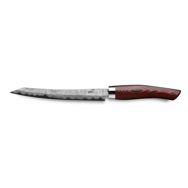 Nesmuk Manufaktur Nesmuk „Exklusiv C150“ Damast Slicer Micarta Red 1